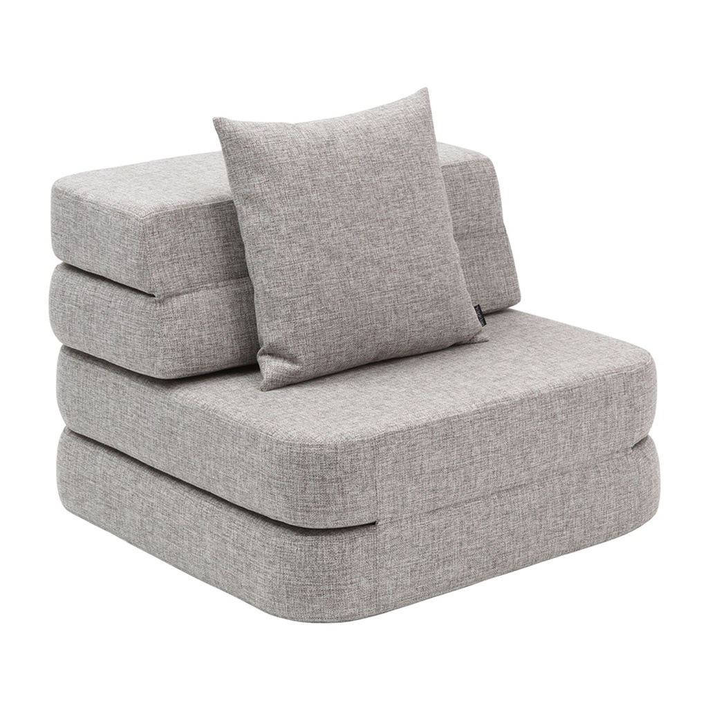 [SO-DEC-5768] Fauteuil KK 3 niveaux Mémoire de forme (Gris)