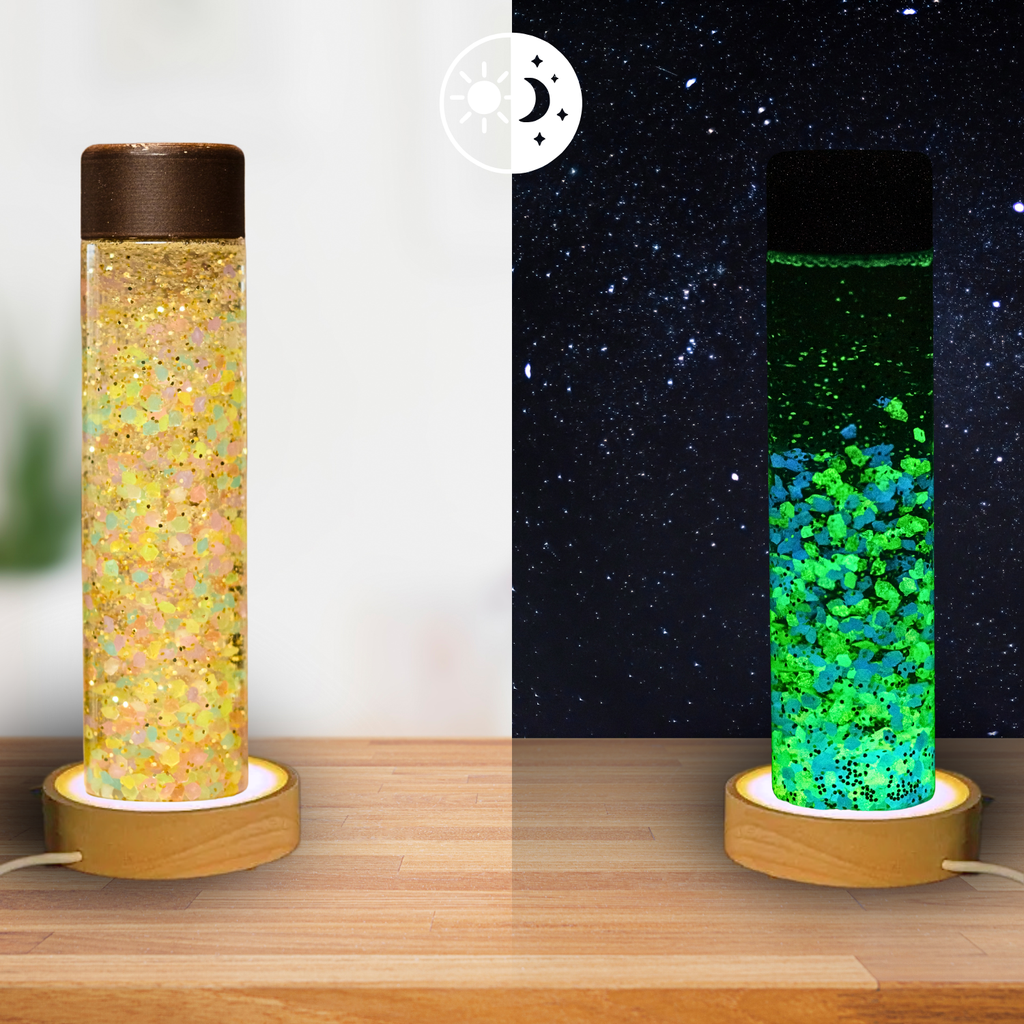 [SO-DEC-6141] Bouteille sensorielle phosphorescente (Lampe USB)