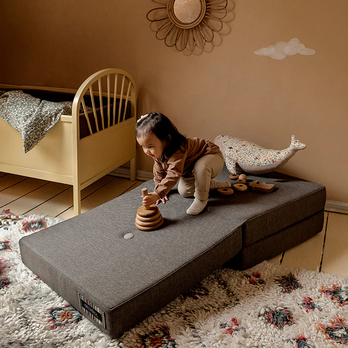 Pouf KK repliable - 3 coussins (35 kg de mousse à froid) (35 kg de mousse à froid)